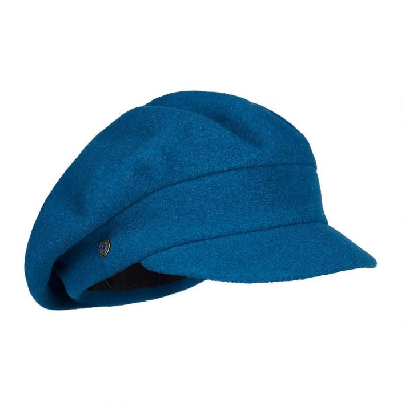  Blue beret with visor Brands Laulhere